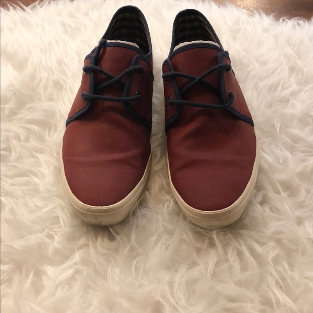 Aldo Red & Navy Sneakers